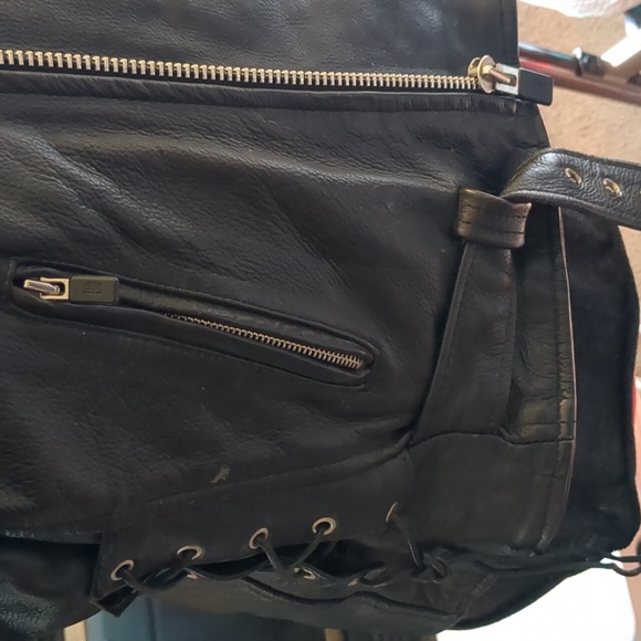 Vintage Interstate Leather Motorcycle Jacket - Picture 5 of 15